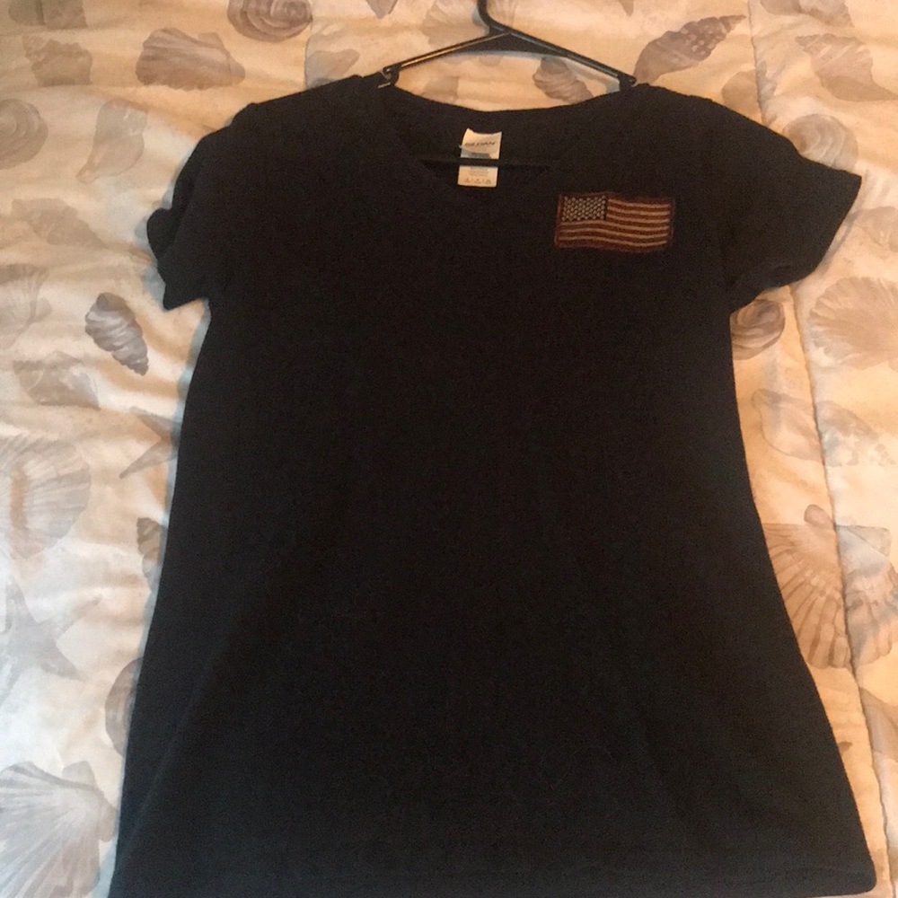 American flag short sleeve